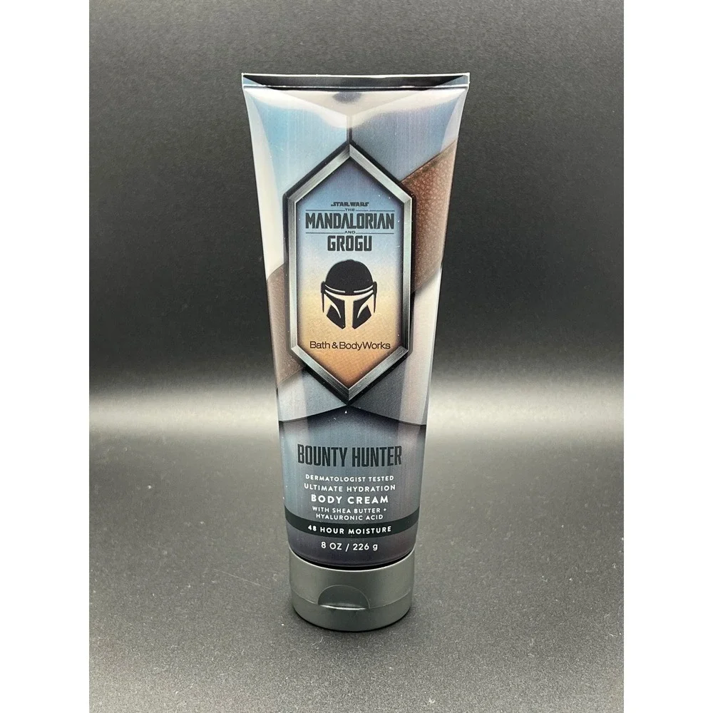 Bath & Body Works Star Wars Mandalorian Bounty Hunter Body Cream 8oz New